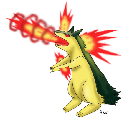 Swampy: Blaze ability